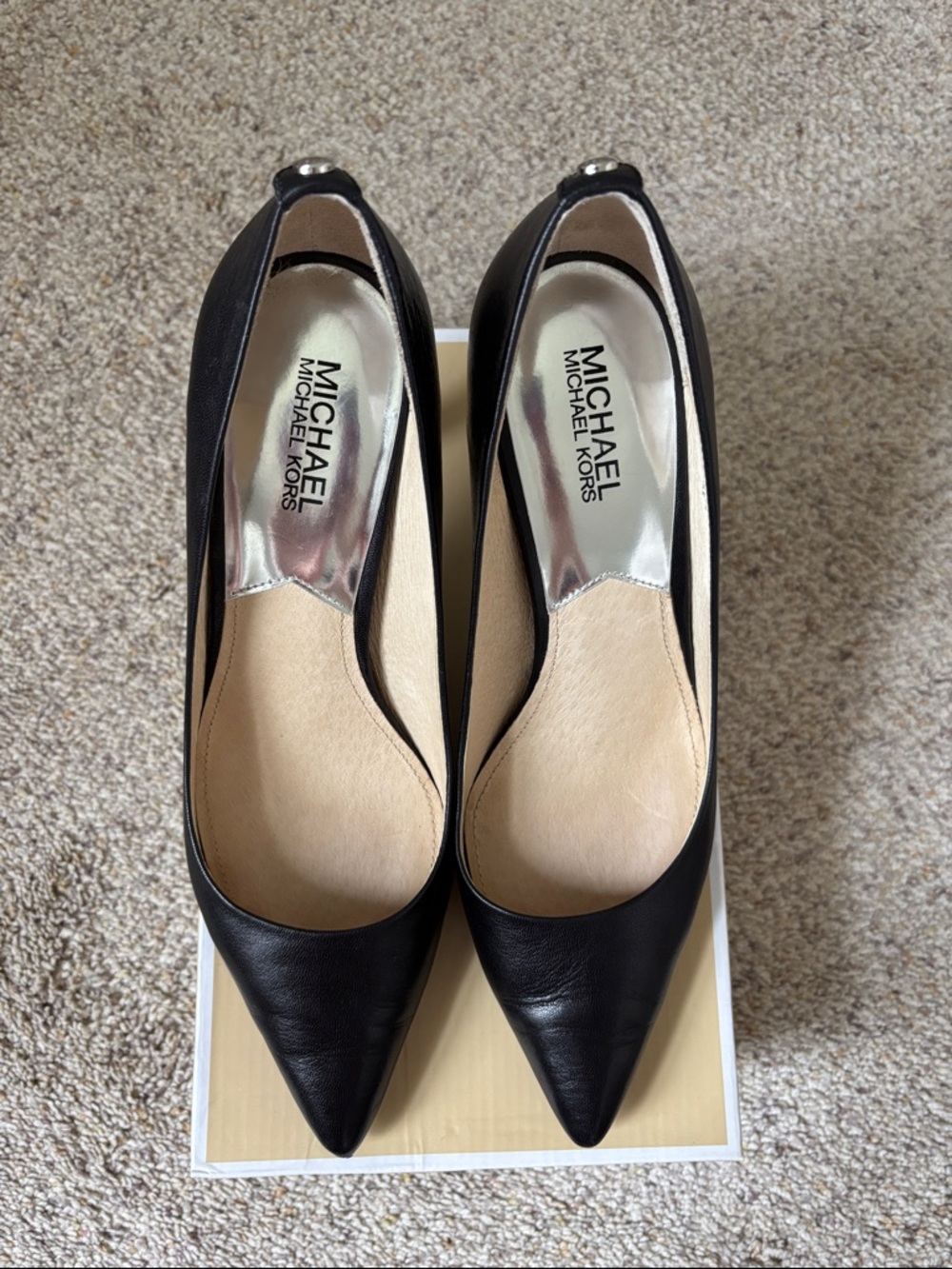 Michael Kors Flex Mid Black Pump - Picture 3 of 6